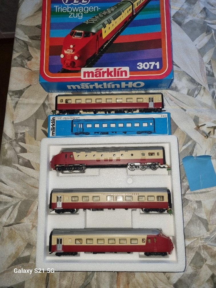 TEE MARKLIN, Wisselstroom, Treinset, Nieuw, Ophalen of Verzenden