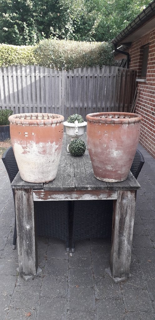 2 bloempotten, Balcon, 40 à 70 cm, 25 à 40 cm, Enlèvement