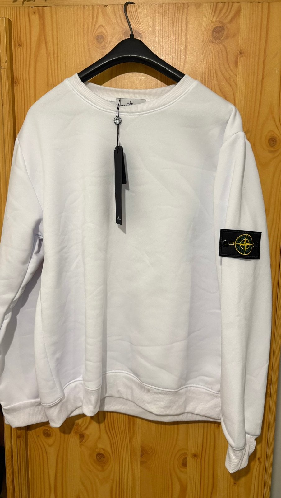 Trui van Stone Island, Ophalen of Verzenden, Nieuw, Maat 52/54 (L), Wit