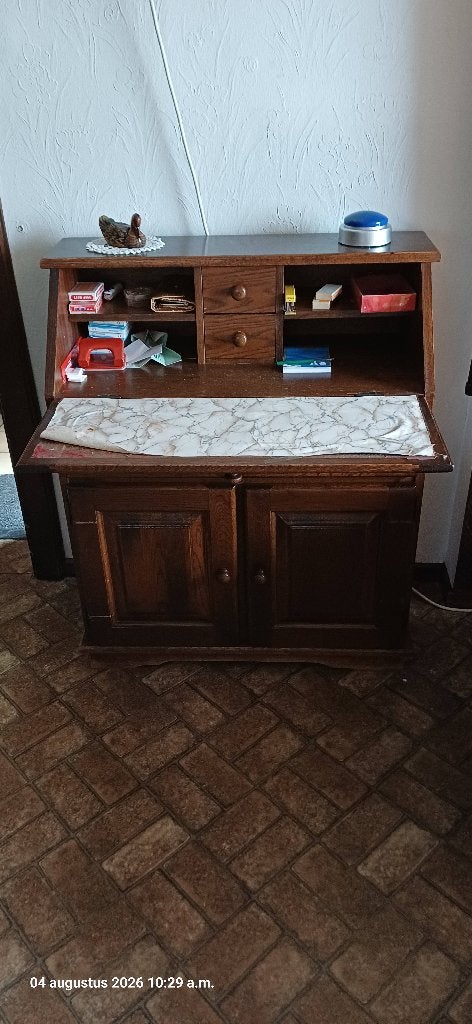Kast en secretaire, Ophalen, Gebruikt, Zie foto