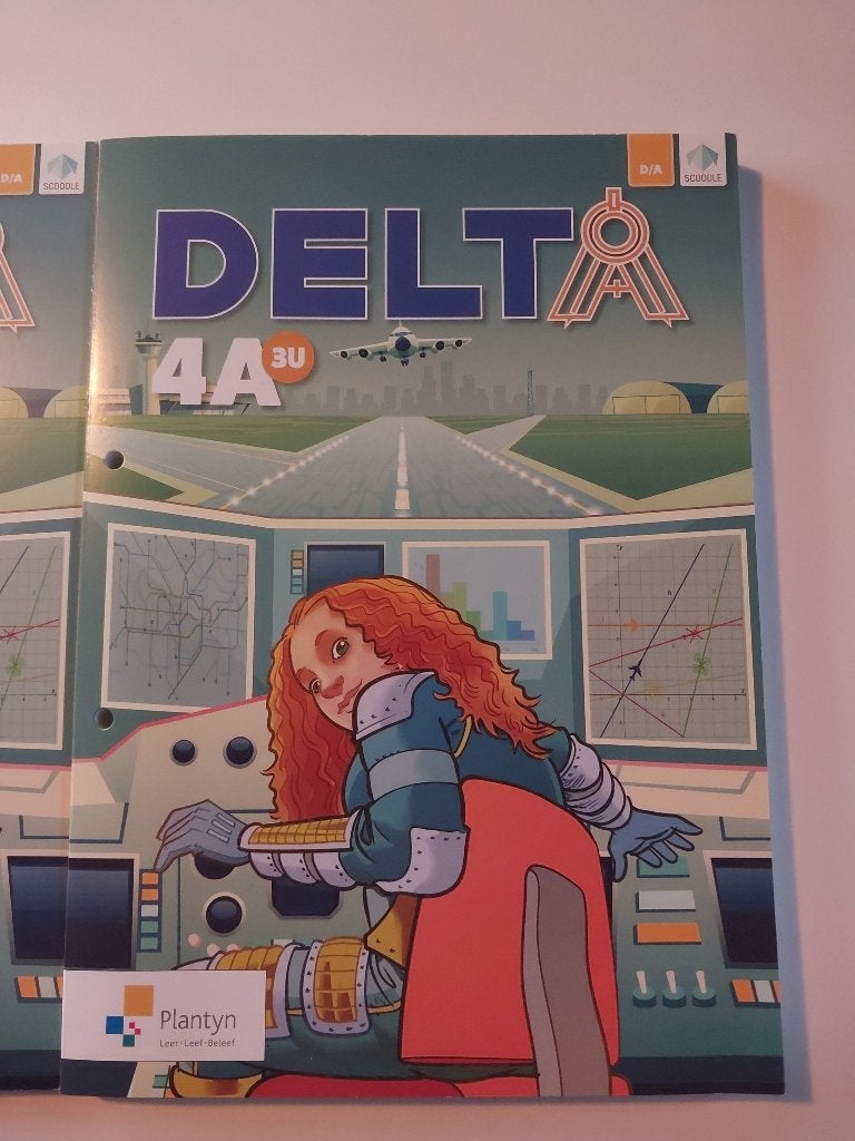 2 Delta leerwerkboek, Ophalen of Verzenden, Zo goed als nieuw, Wiskunde A, Plantyn