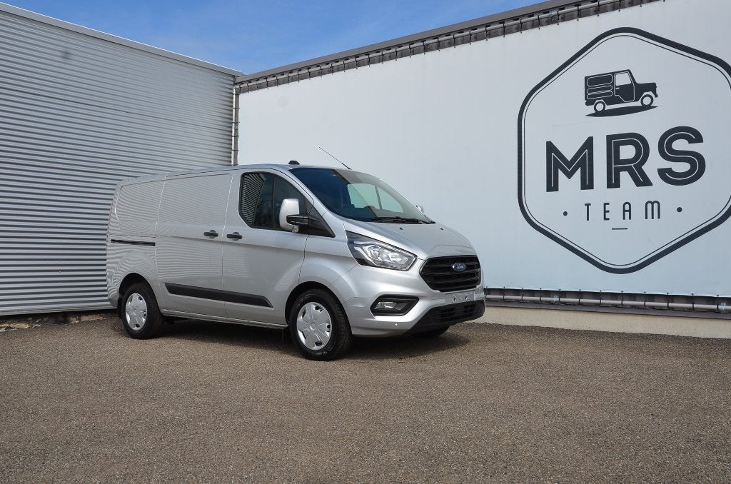 Ford Transit Custom- L1- Automaat- Cruise- Airco- 16990+BTW, Autos, Camionnettes & Utilitaires, Argent ou Gris, Achat, Euro 6