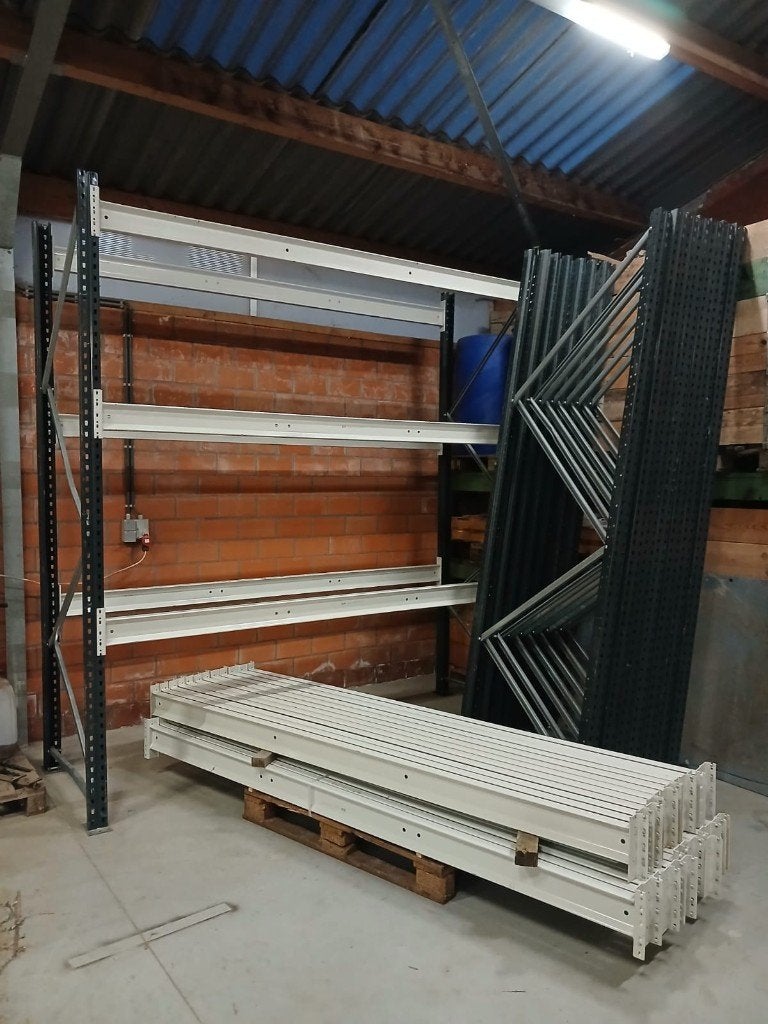 Palletstelling Dexion P90 3 m hoog 0,95m diep (goede staat), Articles professionnels, Aménagement de Bureau & Magasin | Entrepôt, Rayonnage & Stockage