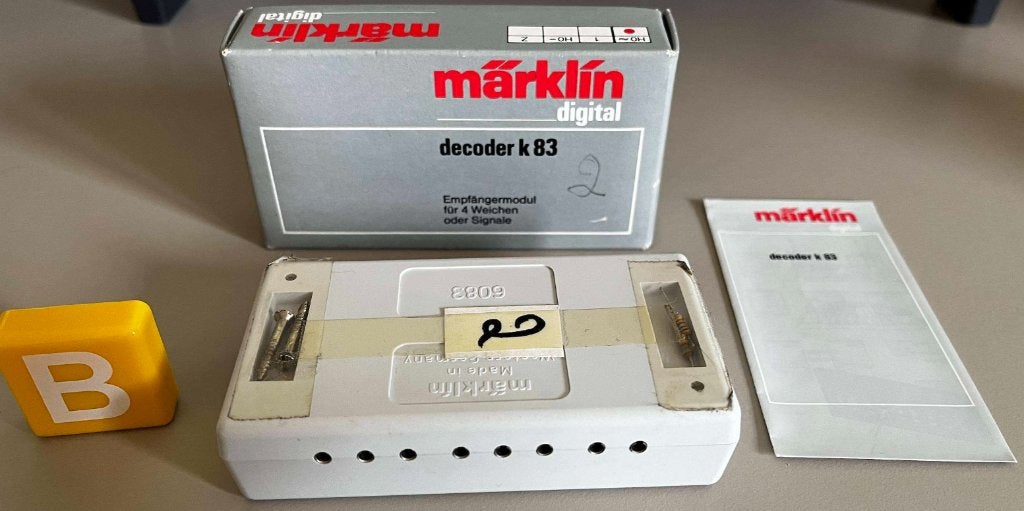 Décodeur Marklin K83 (6083), Enlèvement ou Envoi, Utilisé, Autres types, Courant continu ou Courant alternatif