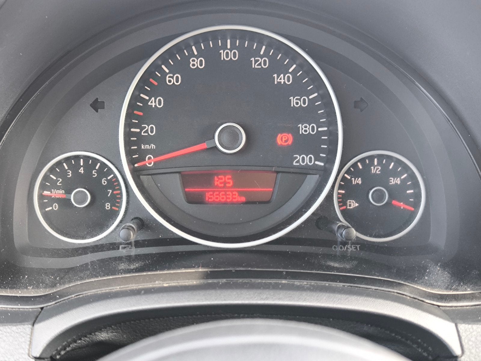 Volkswagen UP , Essence 1.0 , très propre , 156000km , 2012, Auto's, Zwart, Bedrijf, Handgeschakeld, 44 kW