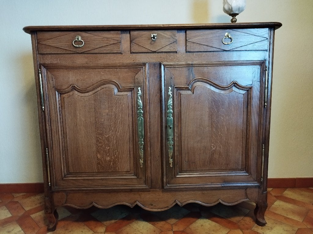 Antieke eiken kast, Antiek en Kunst, Ophalen