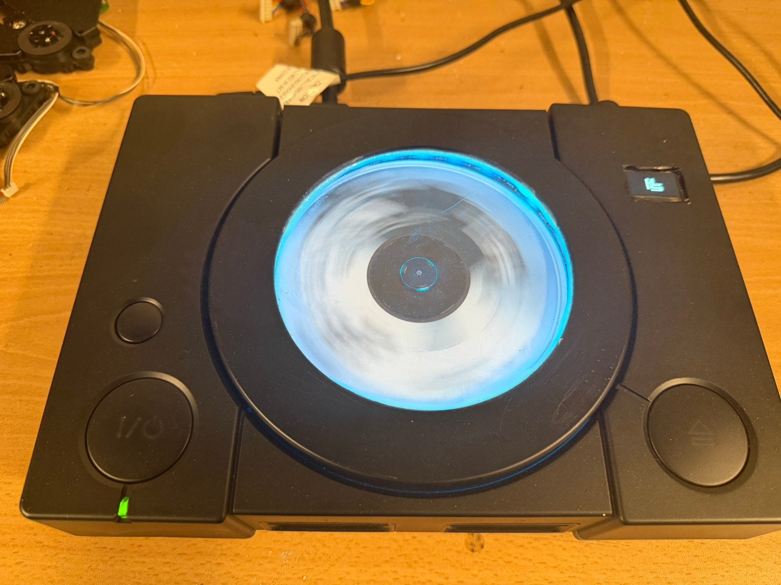 PlayStation 1 custom Led unique, Ophalen of Verzenden, Gebruikt, Zonder controller