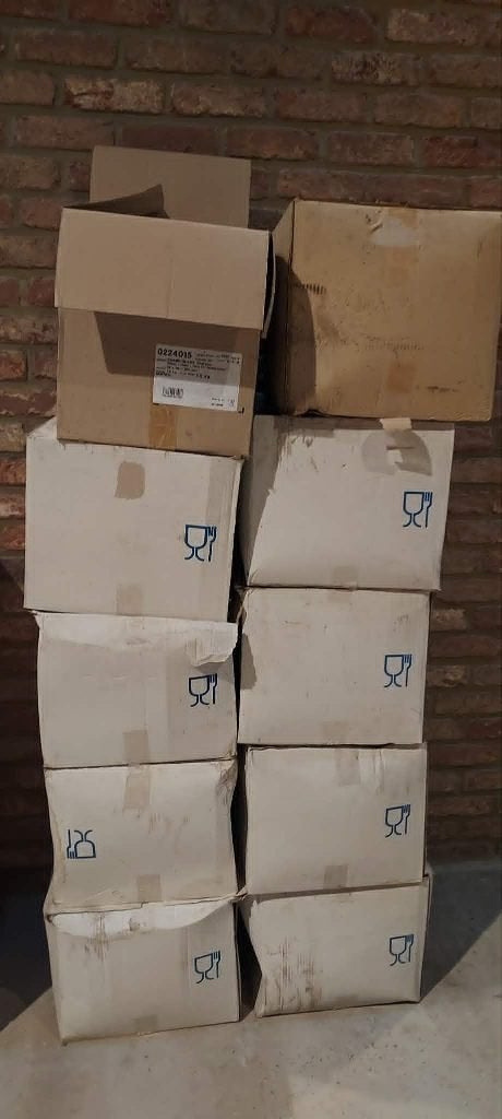 PLASTIC CHAMPAGNEFLUITEN, Huis en Inrichting, Keuken | Servies, Ophalen, Nieuw, Kunststof