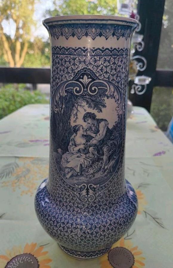 Antieke vaas Villeroy & Boch, Antiek en Kunst, Ophalen
