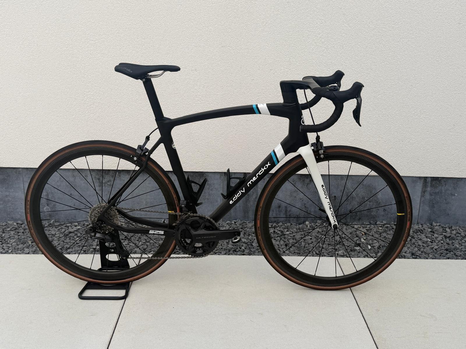 M Eddy Merckx 525 AG2R Edition – Ultegra Di2 –Mavic Carbon., Fietsen en Brommers, Ophalen, Zo goed als nieuw, Carbon