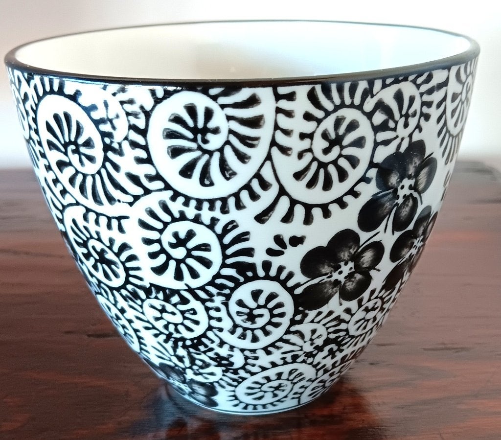 HANDGESCHILDERD  BLOEMPOTJE MOOI DESIGN, Ophalen