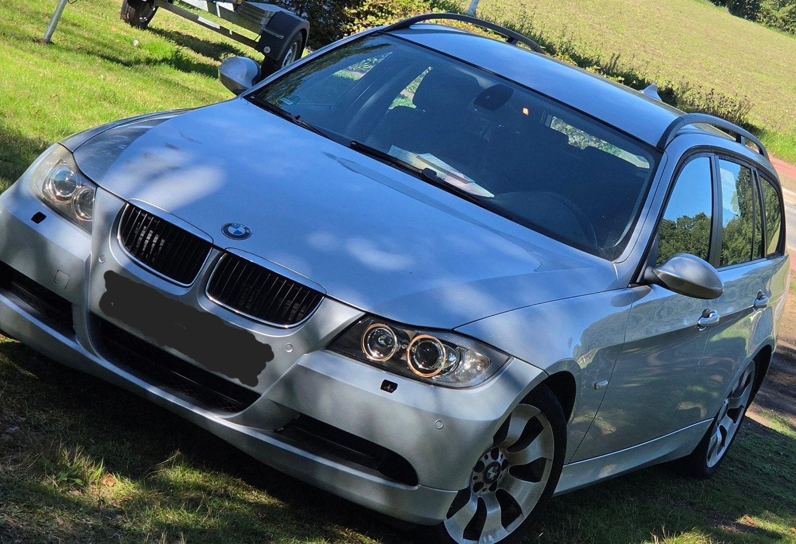 bmw 318 d bj 2008 (aırco) blanco gekeurd 200000 km, Auto's, Particulier, Te koop