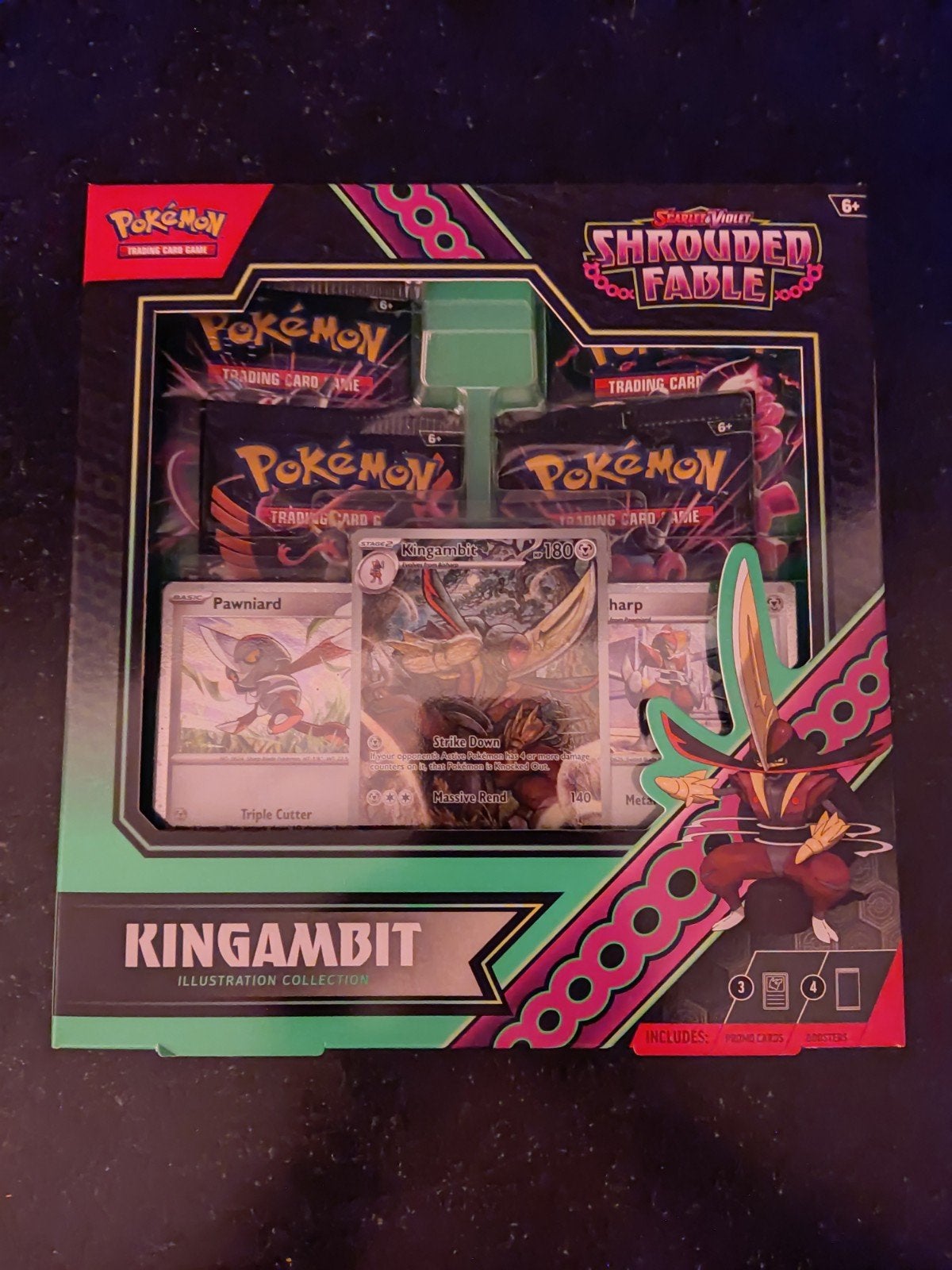 pokemon kingambit box sealed, Ophalen