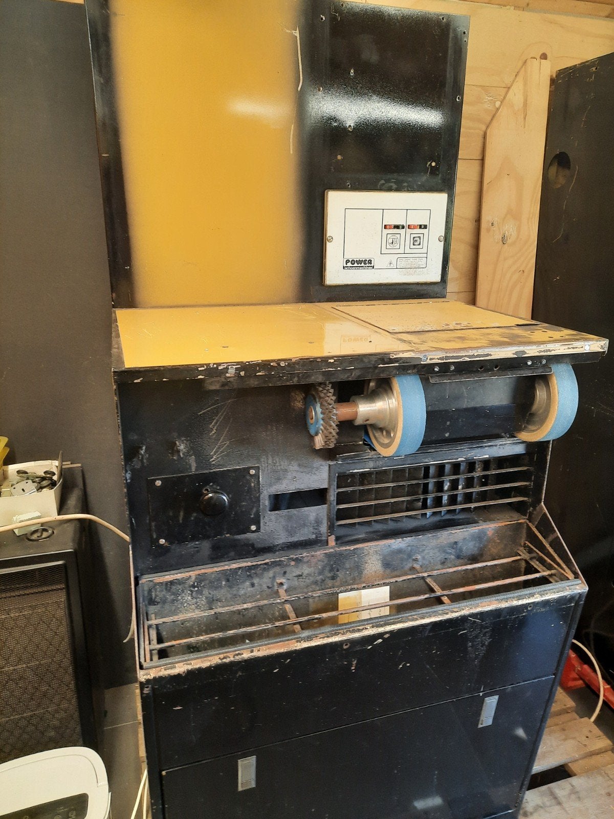 schoenmakers schuurmachine power, Enlèvement