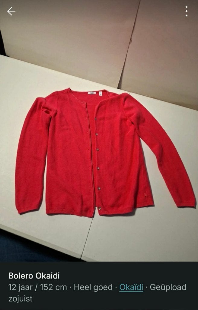 Trui's aan 3.50€ stuk van maat 152 en groter, Enfants & Bébés, Vêtements enfant | Taille 152, Okaïdi, Pull ou Veste, Comme neuf
