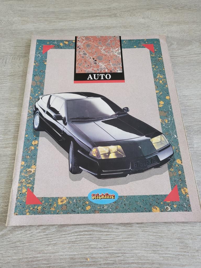Plakboek Stickline auto seca, Ophalen of Verzenden
