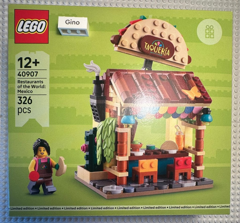 LEGO Restaurants of the World: Mexico (40907), Overige thema's, Nieuw, Ophalen of Verzenden, Complete set