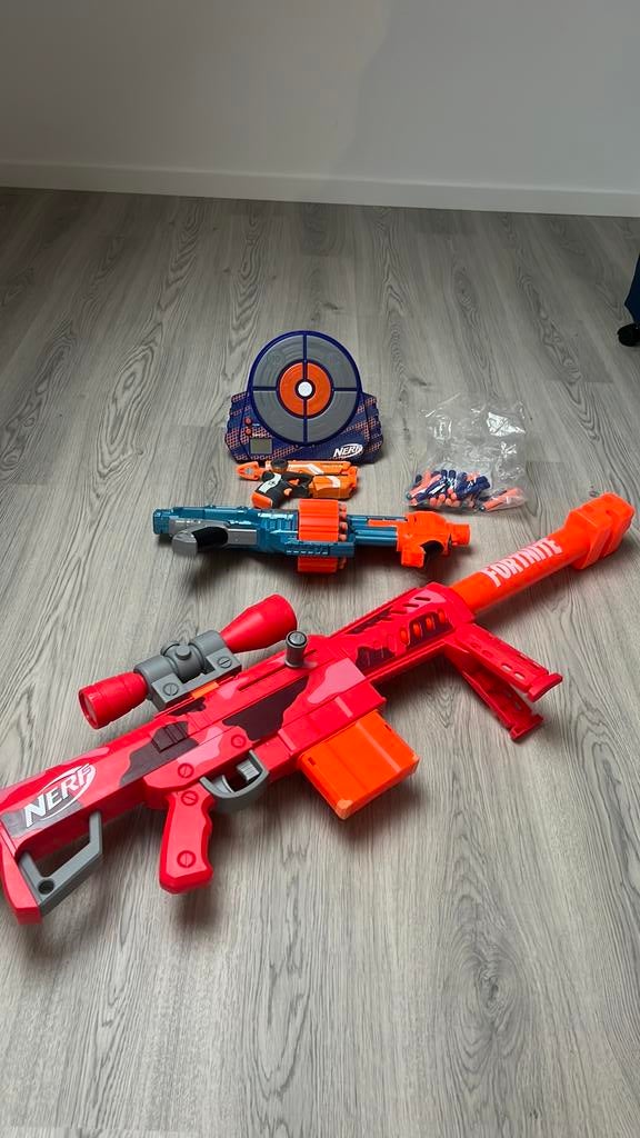 3 nerf guns, Enlèvement, Comme neuf