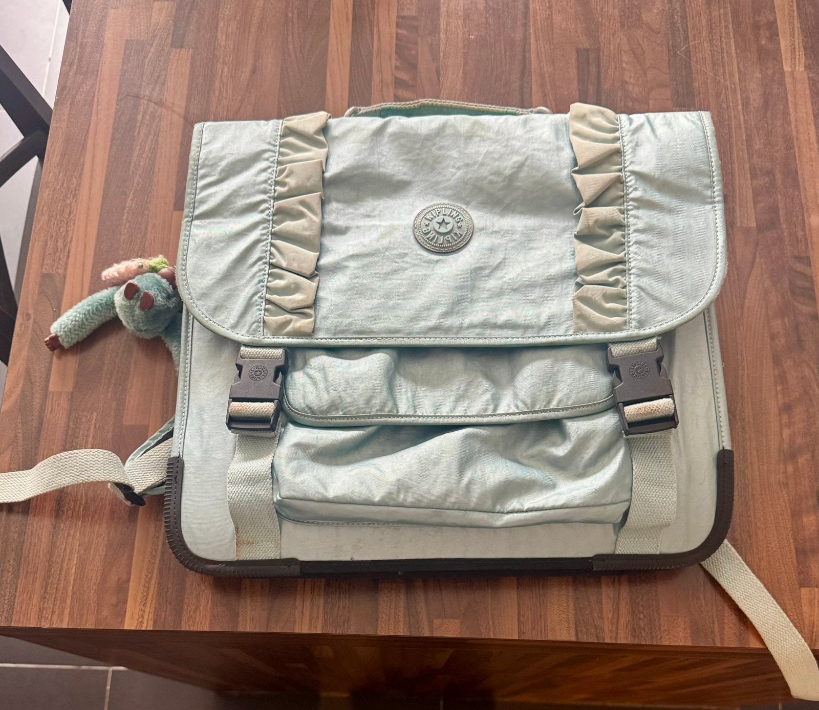 Kipling boekentas, Enlèvement, Utilisé