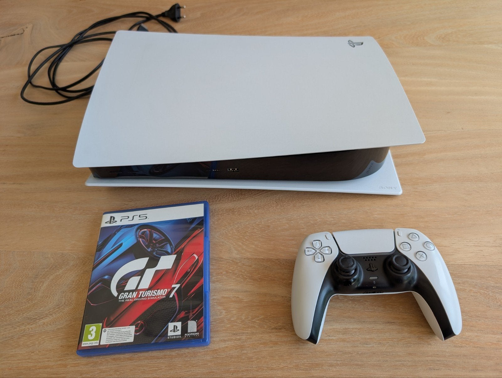 Playstation 5 disc edition met controller en Gran Turismo 7, Consoles de jeu & Jeux vidéo, Enlèvement ou Envoi, Playstation 5