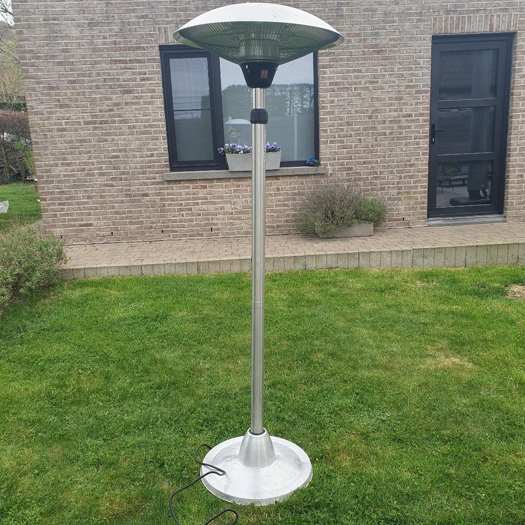 Terrasverwarmer, Ophalen, Zo goed als nieuw, Elektrisch, Parasol