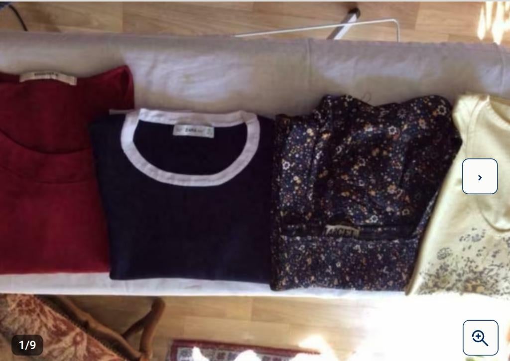 4 tee-shirts/pulls taille M, Manches courtes, Taille 38/40 (M), Enlèvement ou Envoi, Autres couleurs