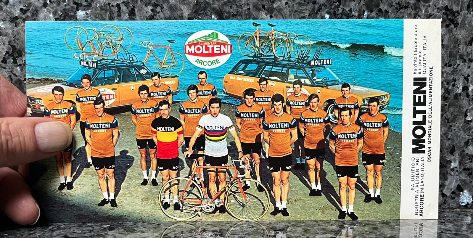 Molteni Eddy Merckx Herman Van Springel Tour de France, Ophalen, Zo goed als nieuw