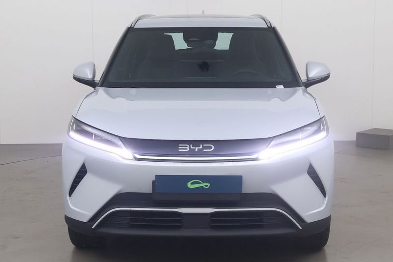BYD Atto 2 E- 45.1 kwh Active 177 AT Pano Roof, Auto's, Automaat, 45 kWh, Gebruikt, Zwart
