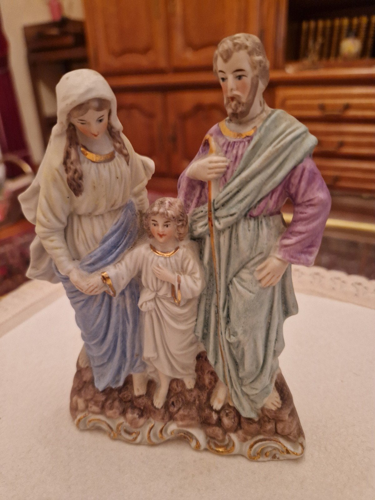 Figurine Biscuit Porcelaine, Antiquités & Art, Enlèvement