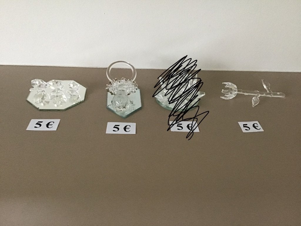 4 mooie items aan 5 euro per stuk, Antiek en Kunst, Ophalen of Verzenden