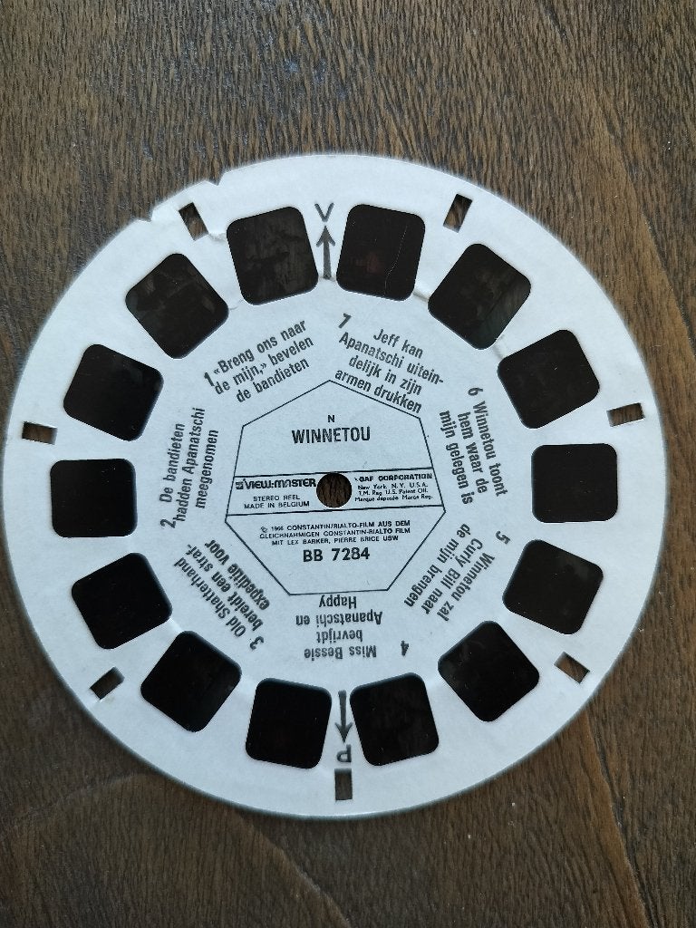 view master winnetou, Verzamelen, Ophalen of Verzenden