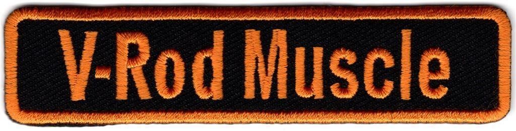 Harley Davidson V-Rod Muscle stoffen opstrijk patch embleem, Verzenden, Nieuw