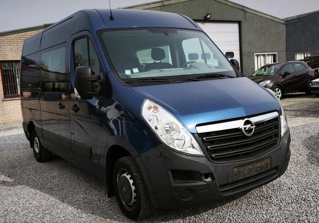 🆕OPEL MOVANO_2.3D(170CH)_05/2017💢EUR.6B_7 PL_189.000 KM💢, Auto's, Bestelwagens en Lichte vracht, Automaat, Stof, Euro 6, Blauw