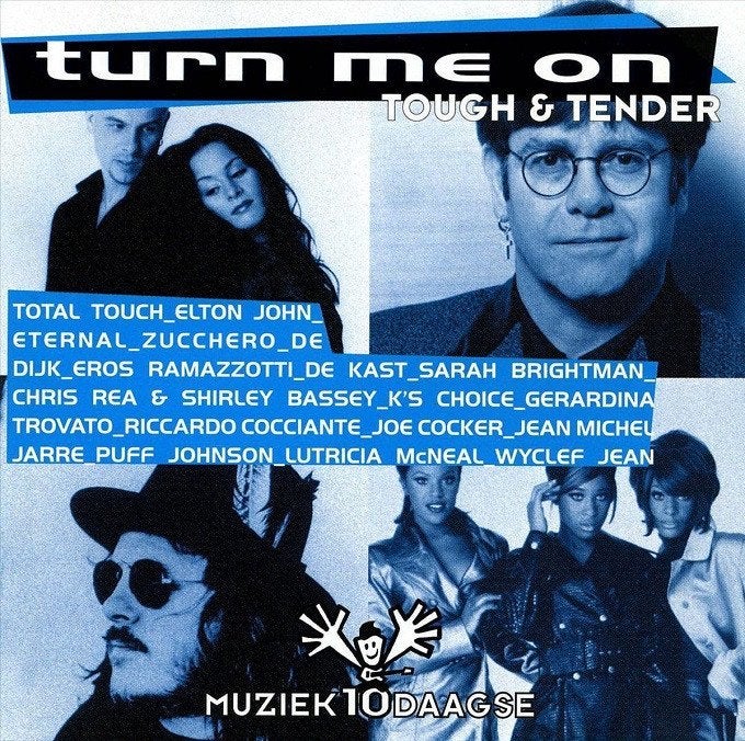 CD en vente Various-Tough & Tender Turn me On, CD & DVD, CD | Pop, Envoi