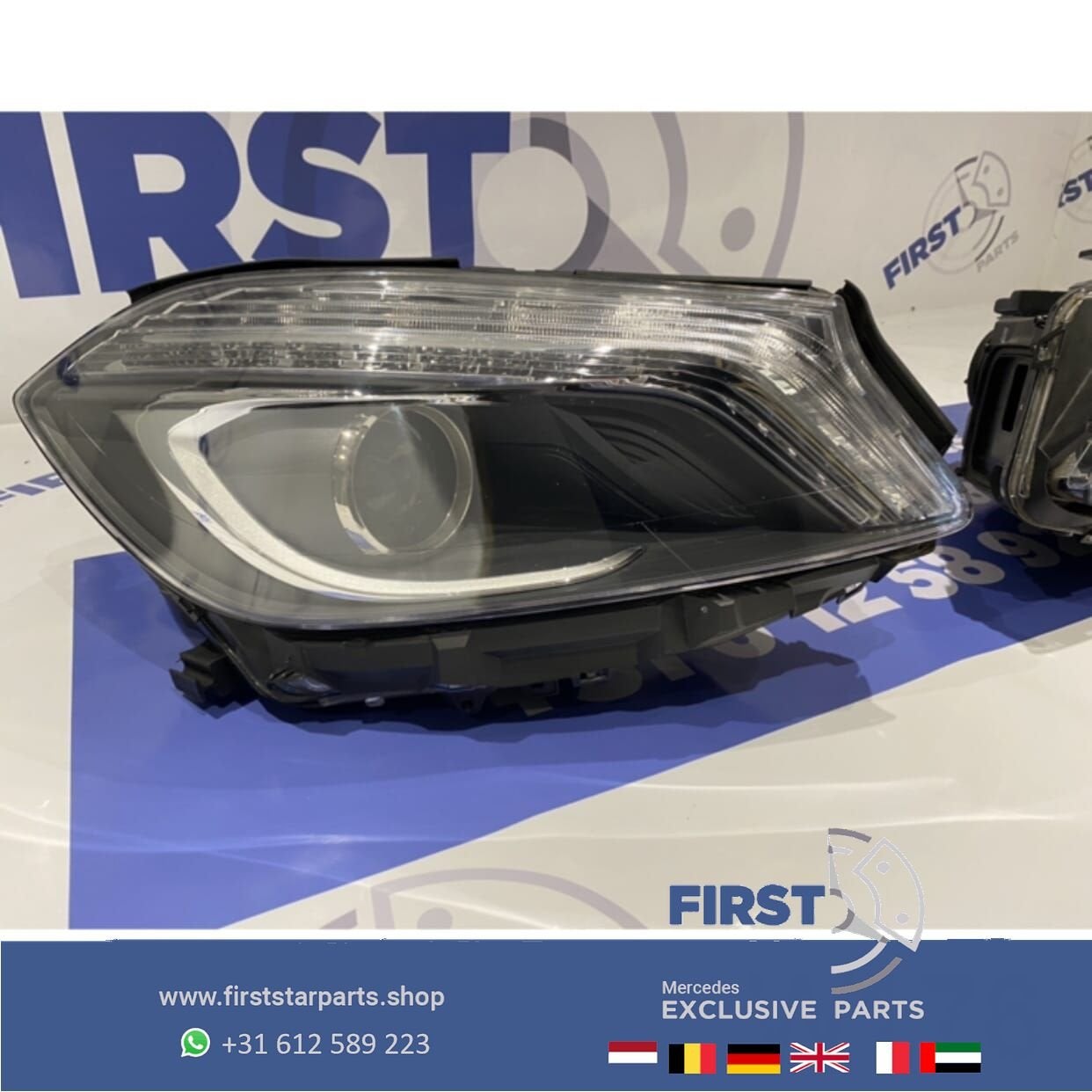 W176 BI XENON LED KOPLAMP RECHTS Mercedes A KLASSE 2013-2016, Utilisé, -, -, Enlèvement ou Envoi