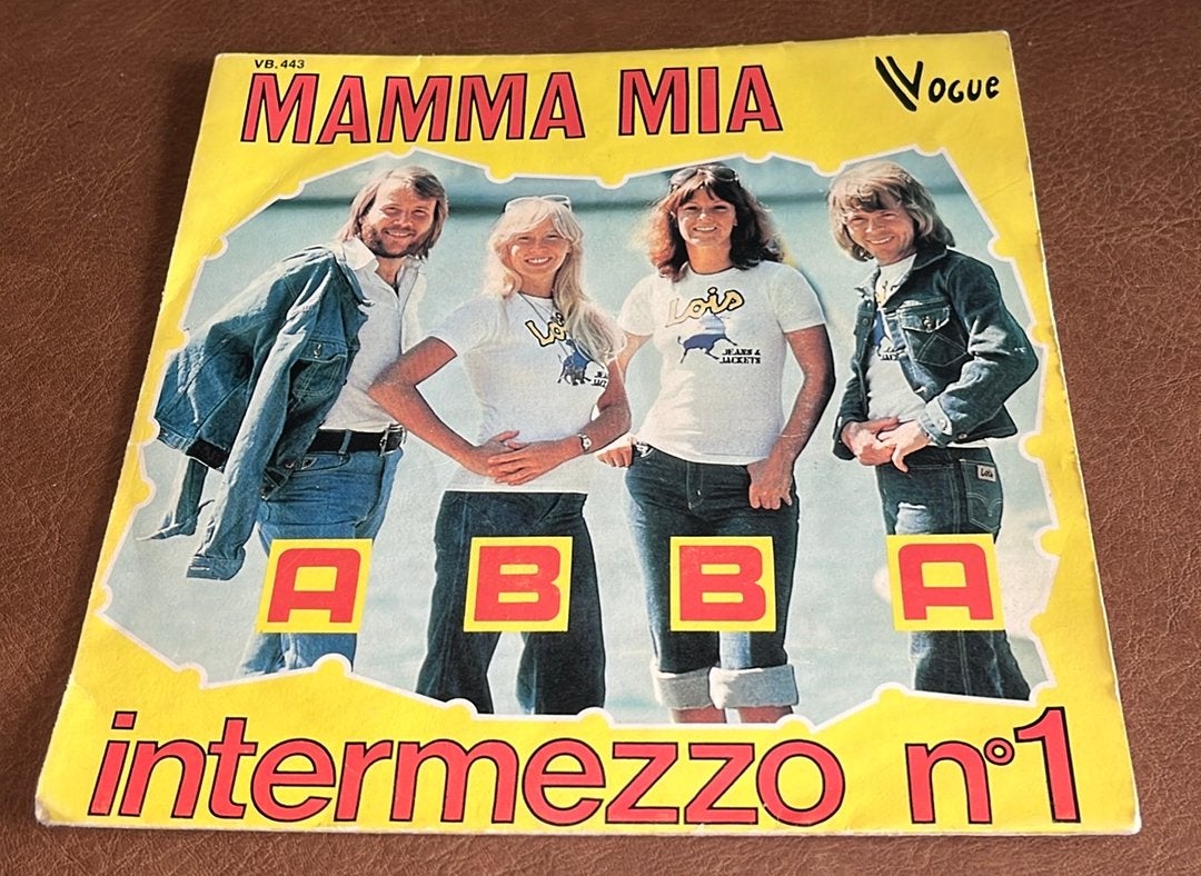 ABBA ‎– Mamma Mia - 7” vinyl single - BE, Ophalen of Verzenden, Gebruikt, Single