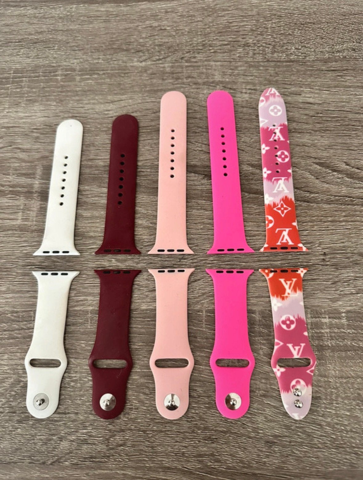 Set Apple watch bandjes, Telecommunicatie, Ophalen of Verzenden, Zo goed als nieuw