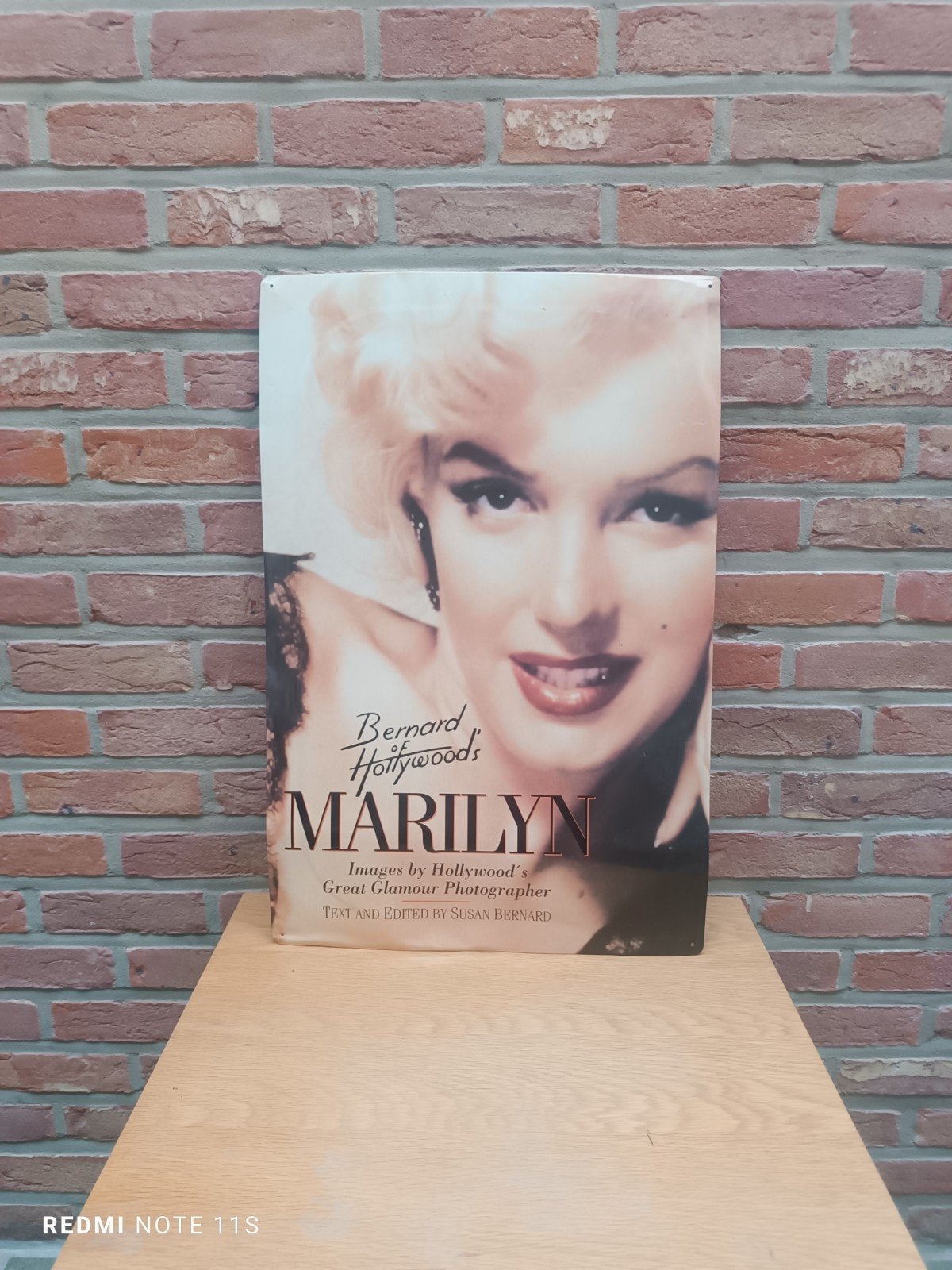 Grande plaque métal vintage Marilyn Monroe  -, Enlèvement
