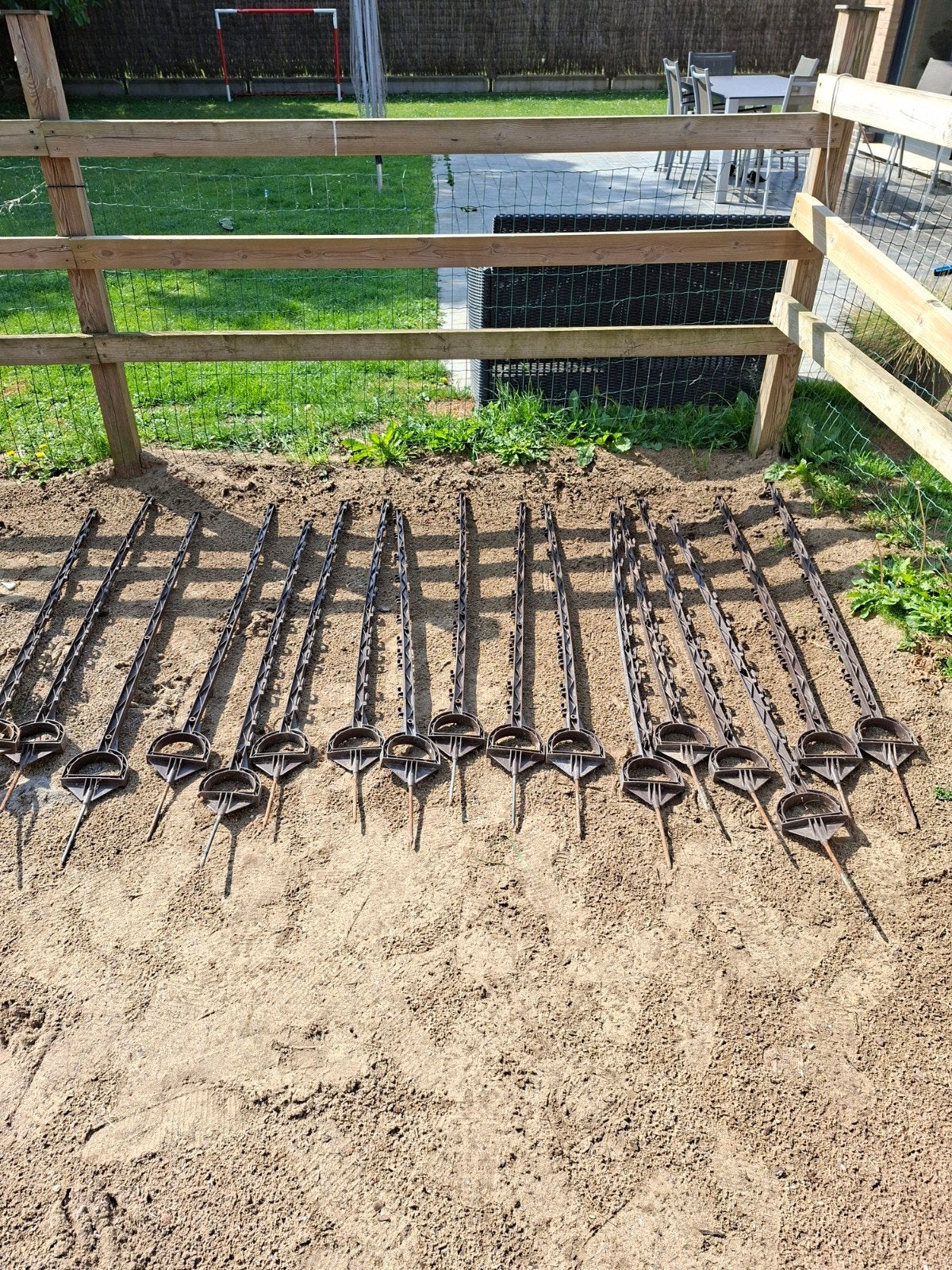 Weide afzetpaaltjes, Dieren en Toebehoren