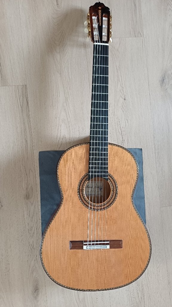 Guitare classique de concert  MANUEL ADALID, Enlèvement, Comme neuf, Guitare classique ou espagnole, Avec valise