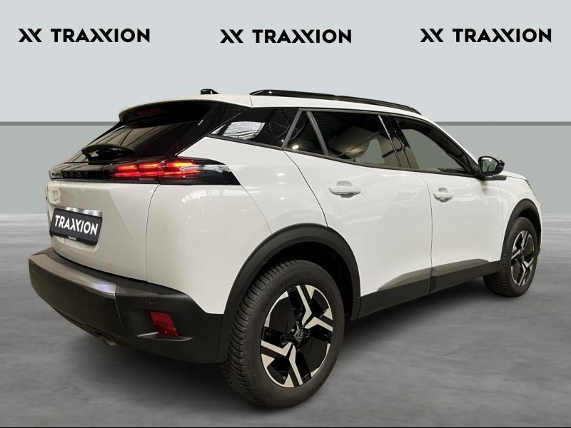 Peugeot 2008 Allure 1.2i 100pk - GPS - LED - PDC 360, Auto's, Peugeot, Emergency brake assist, 1199 cc, Wit, Handgeschakeld