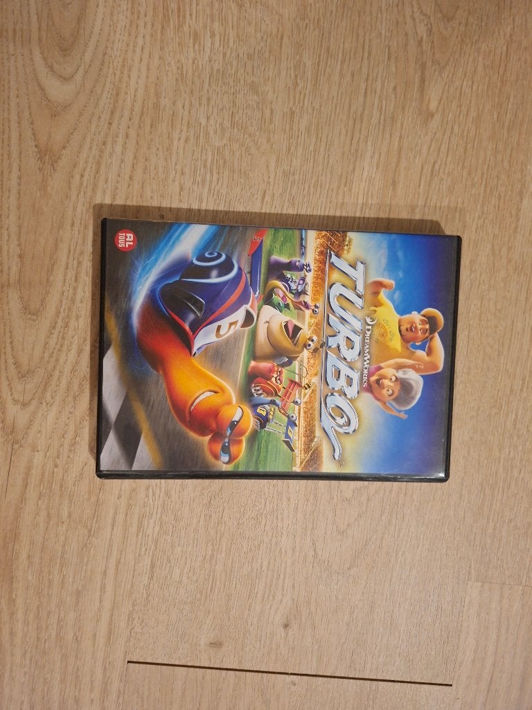Dvd Turbo, Cd's en Dvd's, Dvd's | Avontuur, Ophalen, Alle leeftijden, Nederlands, Zo goed als nieuw