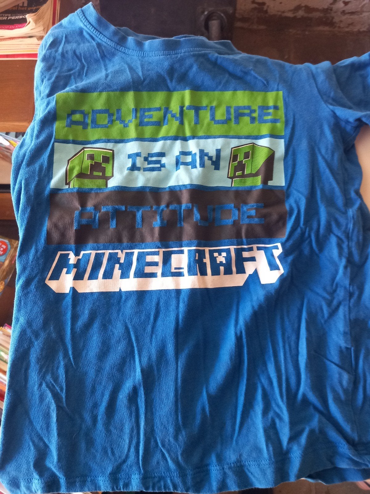 T-shirt Minecraft Mojang Maat 134, Kinderen en Baby's, Ophalen of Verzenden, Mojang, Jongen of Meisje, Shirt of Longsleeve