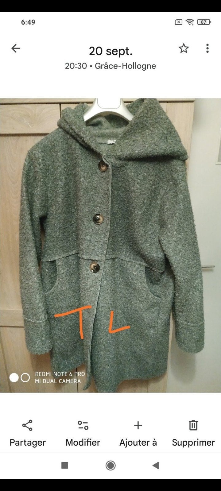 vêtements hiver bon prix 5€, Ophalen