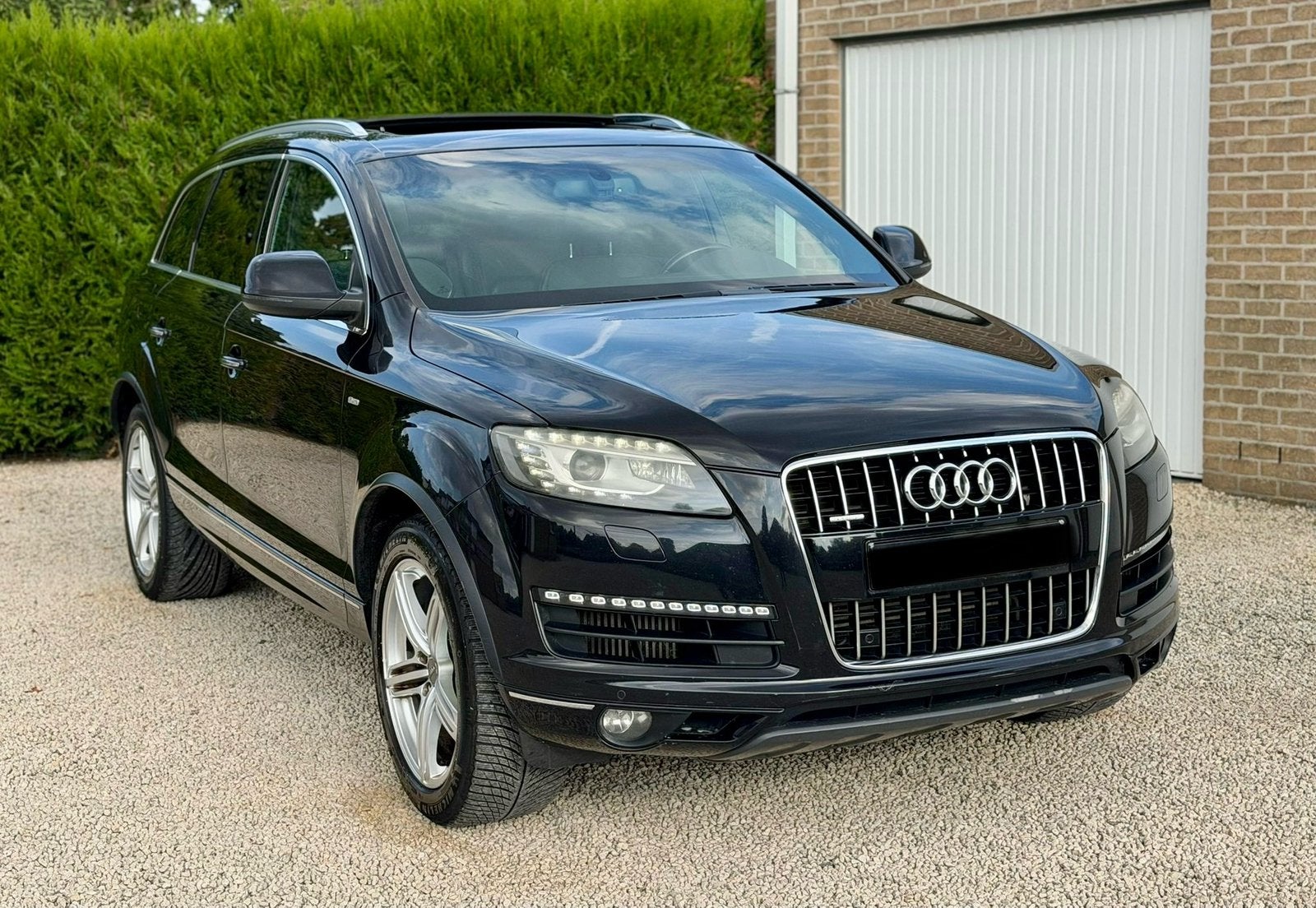 Audi Q7 3xS-line Quattro, Autos, Achat, Euro 6, Carnet d'entretien, Noir