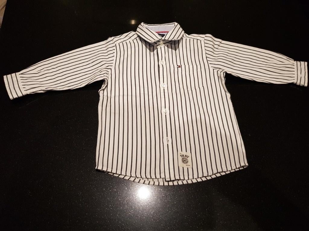 Overhemdje Tommy Hilfiger maat 98 - 3 jaar, Kinderen en Baby's, Ophalen, Overhemd of Blouse, Jongen, Tommy Hilfiger