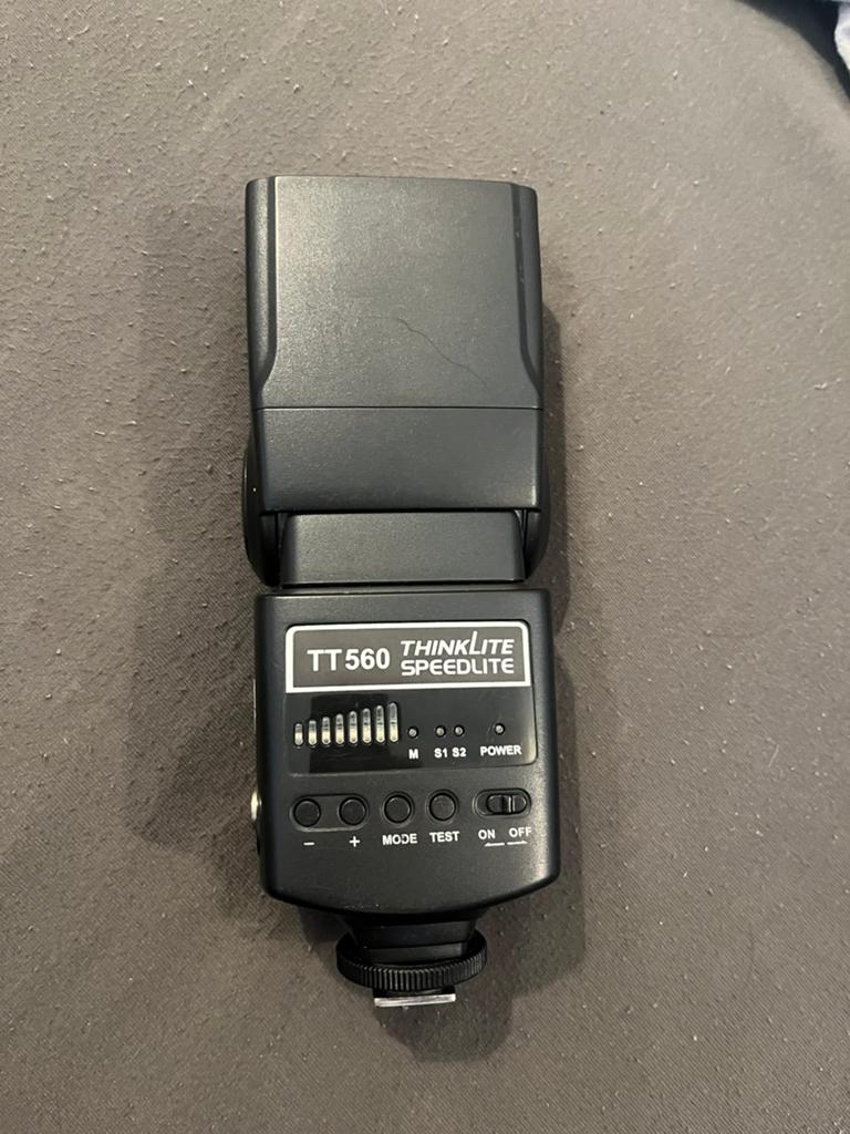 Godox TT560 flash speedlight, Audio, Tv en Foto, Foto | Flitsers, Zo goed als nieuw, Canon, Kantelbaar, Ophalen of Verzenden