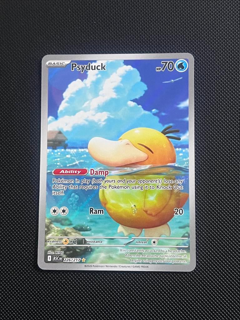 Pokemon Psyduck Ascended heroes, Hobby en Vrije tijd, Ophalen, Zo goed als nieuw