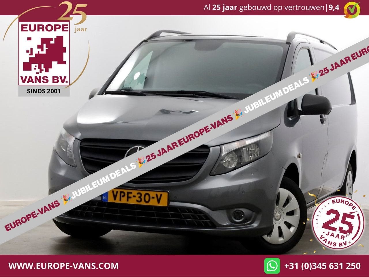 Mercedes-Benz Vito 114 CDI 136pk RWD Compact 9G Automaat Nav, Automaat, Mercedes-Benz, Bedrijf, Diesel