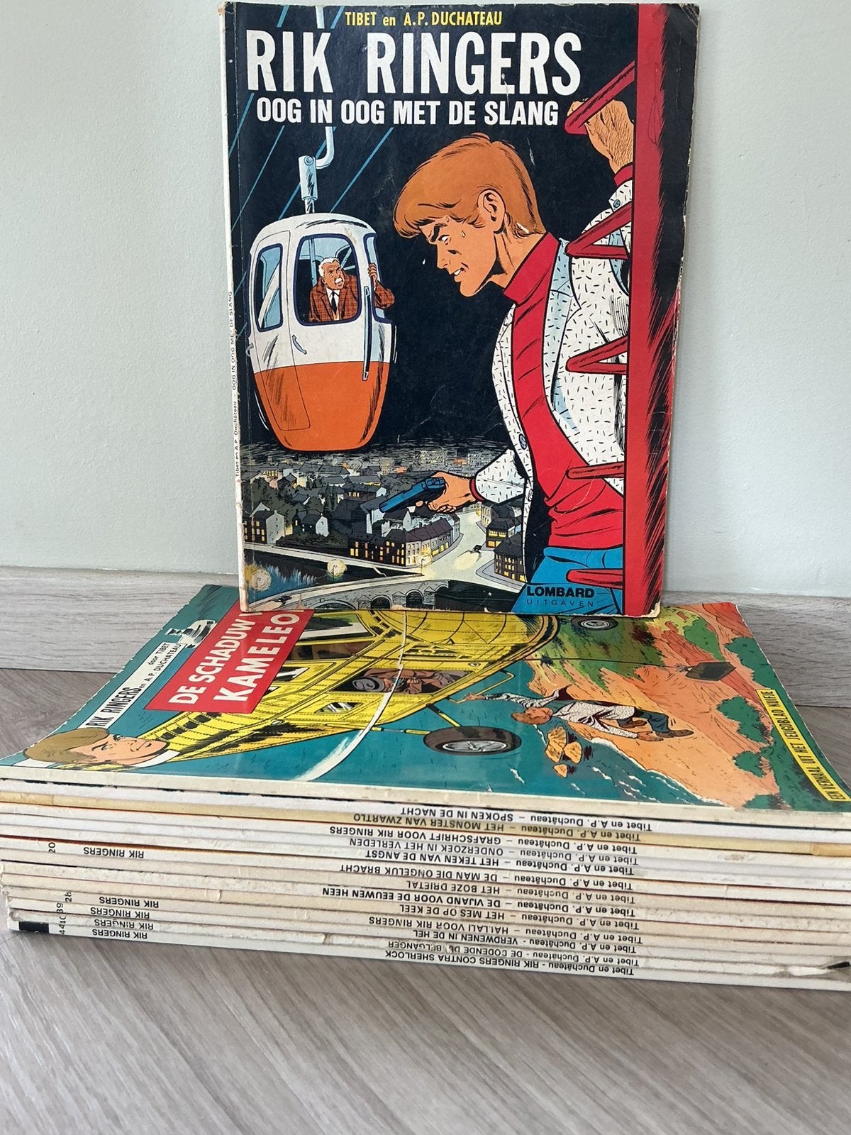Strips Rik Ringers, Ophalen, Gelezen